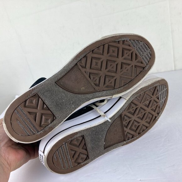 Converse Chuck Taylor Platform Womens Sz 10 Black Canvas Athletic Sneaker - Picture 10 of 10